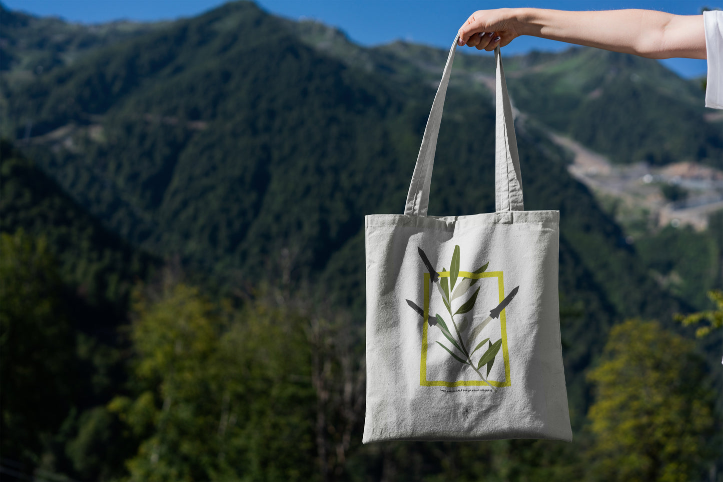 Peace to Power Tote Bag