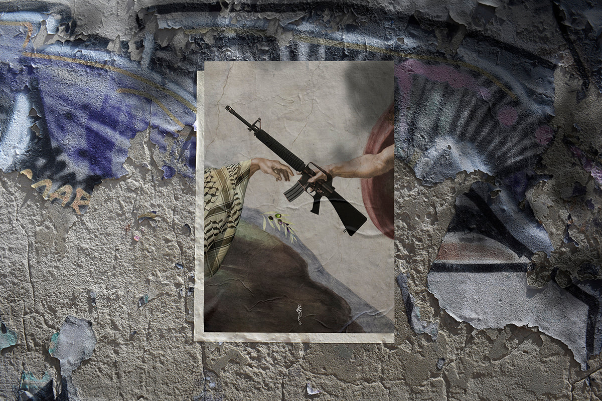 May the green olive branch fall.