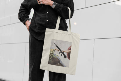 May the green olive branch fall Tote bag