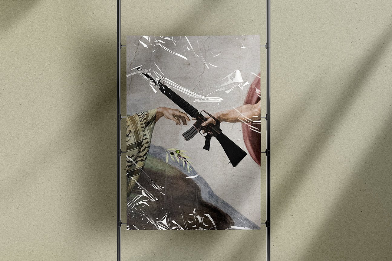 May the green olive branch fall.